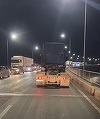 Nou protest al transportatorilor, la Constanţa/ Camioanele şi autoturismele au mărşăluit prin municipiu şi prin zona portuară