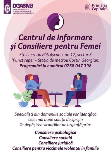 Nicuşor Dan: Femeile care se confruntă cu greutăţi, abuzuri emoţionale sau fizice, gestionarea incorectă a relaţiilor cu copiii, probleme de reintegrare socială beneficiază gratuit de îndrumare psihologică, socială şi de îndrumare juridică