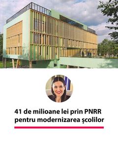 Clotilde Armand, primarul Sectorului 1, anunţă o investiţie de 41 de milioane lei prin PNRR pentru modernizarea grădiniţelor, şcolilor şi liceelor