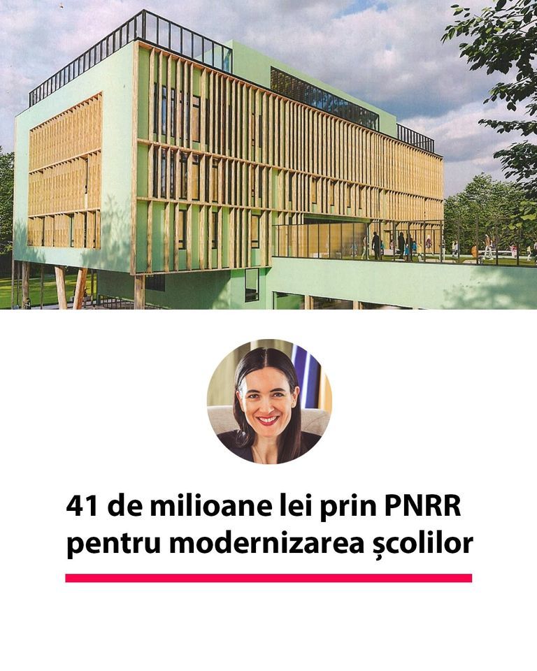 Clotilde Armand, primarul Sectorului 1, anunţă o investiţie de 41 de milioane lei prin PNRR pentru modernizarea grădiniţelor, şcolilor şi liceelor