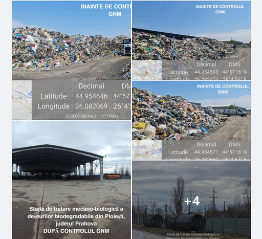 Garda de Mediu prezintă cazul unei firme care în vara anului trecut a fost amendată cu 200.000 de lei pentru depozitarea ilegală a deşeurilor biodegradable, iar după mai bine de jumătate de an a intrat în legalitate şi a recăpătat autorizaţia de mediu 
