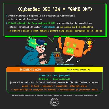 Ministerul Educaţiei include Olimpiada de Securitate Cibernetică în calendarul olimpiadelor naţionale şcolare 