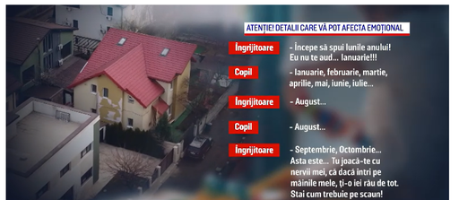 Femeia înregistrată în timp ce agresa copii, într-un centru privat din Popeşti Leordeni, plasată sub control judiciar pentru 60 de zile