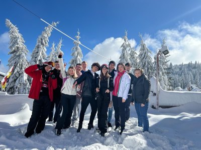 Ministerul Familiei a anunţat încheierea taberelor de iarnă studenţeşti, care s-au desfăşurat în perioada 10-23 februarie / Au participat peste 900 de studenţi - FOTO