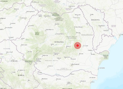 Cutremur cu magnitudinea 4, în judeţul Vrancea