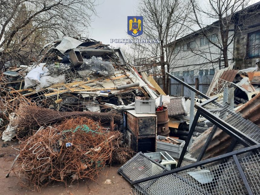 Galaţi: Percheziţii într-un dosar de delapidare / Prejudiciul e de peste un milion lei / Administratorul firmei cu activitate în colectarea deşeurilor metalice reciclabile e cercetat în libertate - FOTO, VIDEO 