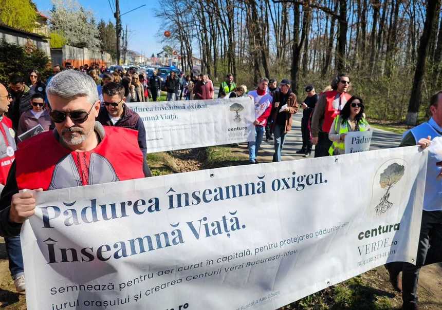 Ilfov: Protest al locuitorilor din Corbeanca, nemulţumiţi de calitatea aerului