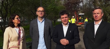Nicuşor Dan: Astăzi am început reabilitarea aleilor din Parcul Cişmigiu. Ne vom ocupa şi de schimbarea pieselor de mobilier distruse