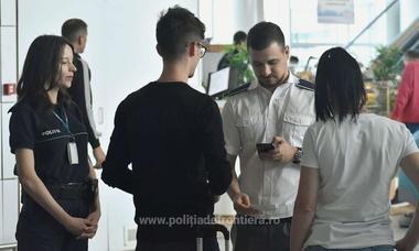 Poliţiştii de frontieră au verificat peste 20.000 de persoane în aplicaţia eDAC în această săptămână