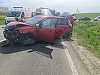 Satu Mare: Cinci persoane, între care doi copii, implicate într-un accident rutier. Patru victime vor fi duse la spital - FOTO