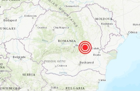 Cutremur cu magnitudinea 4,1, în judeţul Buzău