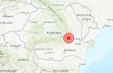 Cutremur cu magnitudinea 4,1, în judeţul Buzău