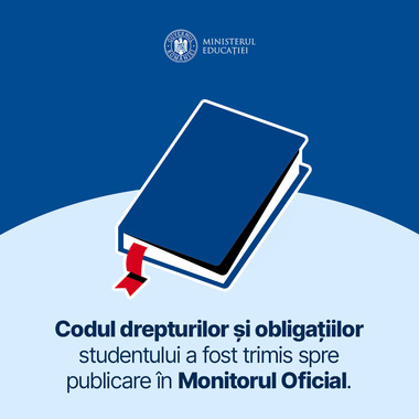 Ministerul Educaţiei: Codul drepturilor şi obligaţiilor studentului a fost actualizat cu reglementări care asigură instituţii mai accesibile pentru studenţii cu dizabilităţi