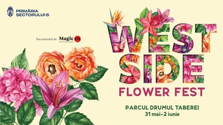 Primăria Sectorului 6 dă startul celei de-a două ediţii a West Side Flower Fest / Festivalul va include grădini plutitoare pe lac, aranjamente gigant şi zeci de mii de ghivece cu flori - FOTO
