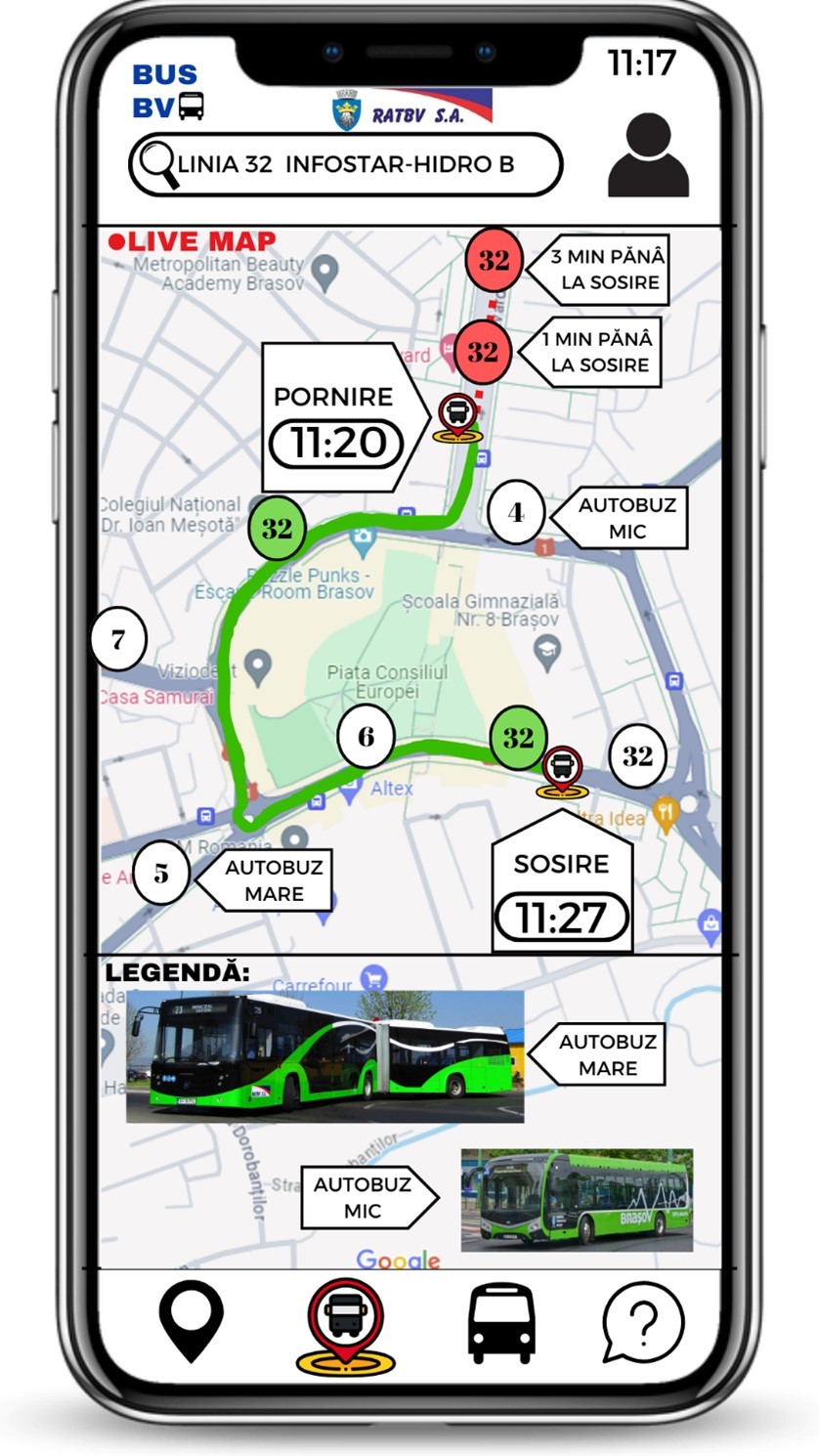 Braşovul va avea o aplicaţie care va oferi în timp real date despre transportul în comun şi va transmite alerte când autobuzele nu ajung la ora programată