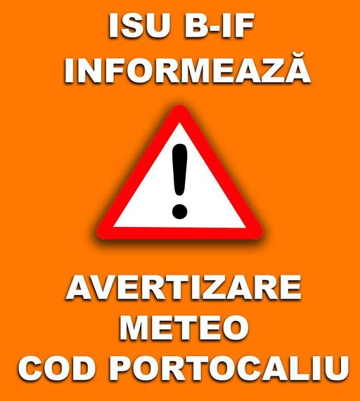 ANM a emis, sâmbătă, o avertizare de cod portocaliu pentru Capitală şi judeţul Ilfov / Vor fi semnalate descărcări electrice, averse, grindină de dimensiuni medii şi vijelie