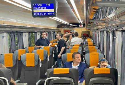 Sorin Grindeanu, după ce a călătorit spre Constanţa, la lansarea programului Trenurile Soarelui: Estimez că în această toamnă va fi dat în circulaţie primul tren modernizat, iar, până la sfârşitul anului, va circula cu călători şi primul tren nou