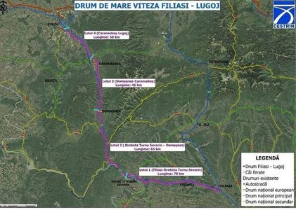 Sorin Grindeanu: Un nou pas importat pentru drumul de mare viteză Filiaşi - Lugoj / CNAIR a desemnat câştigătorul contractului pentru elaborarea Studiului de Fezabilitate pe ultimul lot (Caransebeş - Lugoj), din cele 4 ale acestui nou drum rapid