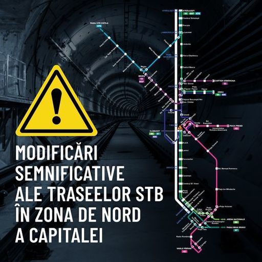Nicuşor Dan: Mai multe linii de transport în comun din zona capătului de linie Clăbucet au fost reconfigurate, după începerea lucrărilor la Magistrala 6 de metrou, ce va asigura legătura dintre Capitală şi Aeroportul Internaţional „Henri Coandă”