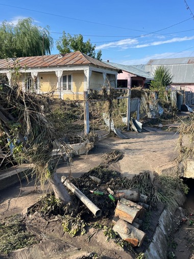 Bilanţul gospodăriilor afectate de inundaţii în Galaţi, actualizat – 6.939 de gospodării din 28 de localităţi / Evaluarea continuă - FOTO
