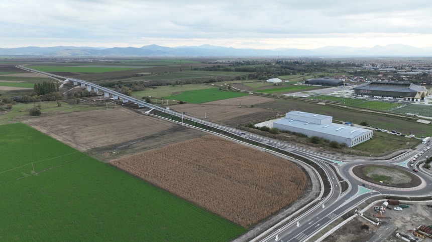 Varianta de ocolire a municipiului Sfântu Gheorghe, deschisă circulaţiei 