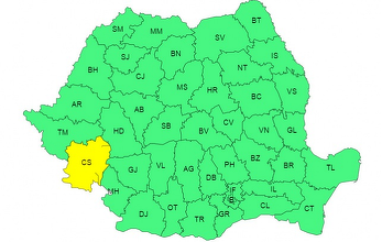 Cod galben privind intensificări ale vântului, până duminică dimineaţă, în Caraş-Severin/ Vreme rece şi cer variabil, în Bucureşti