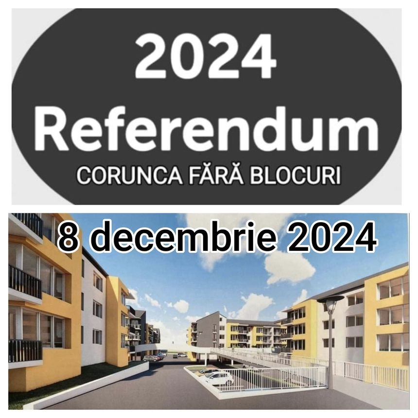 BEC a decis că referendumul local dintr-o comună din Mureş va fi supravegheat de biroul electoral pentru alegerile prezidenţiale / Referendumul are loc în 8 decembrie, locuitorii urmând să decidă dacă vor sau nu blocuri în comună  