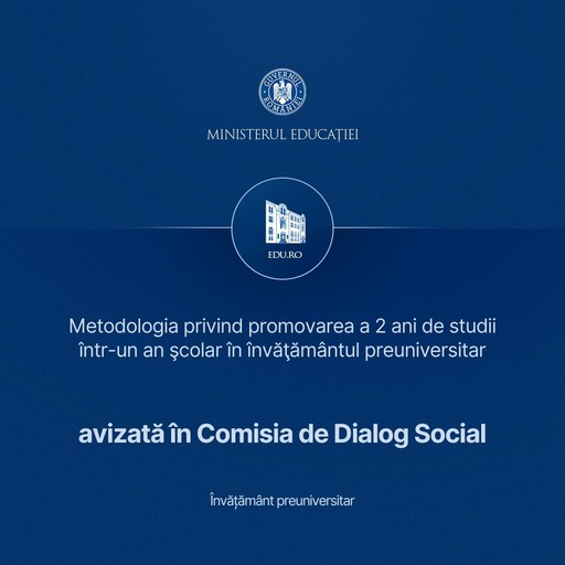 Elevii capabili de performanţe şcolare înalte, din învăţământul preuniversitar, vor putea promova doi ani de studii într-unul singur/ Anunţul Ministerului Educaţiei