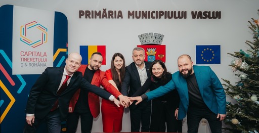 Municipiul Vaslui a fost desemnat Capitala Tineretului din România în anul 2025 / Programul ACCED se va derula pe cinci linii directoare generale

