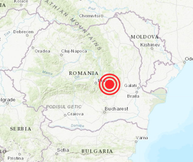 Cutremur cu magnitudinea 4,2, în judeţul Buzău