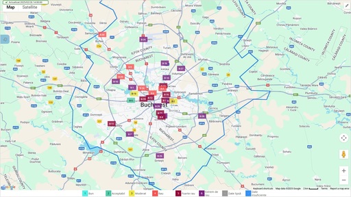 Garda Naţională de Mediu face verificări la Primăria Capitalei după ce s-au înregistrat depăşiri la indicatorii PM10 şi PM2.5 / Controlul vizează adoptarea de către municipalitate a unor măsuri care să ducă la creşterea calităţii aerului 
