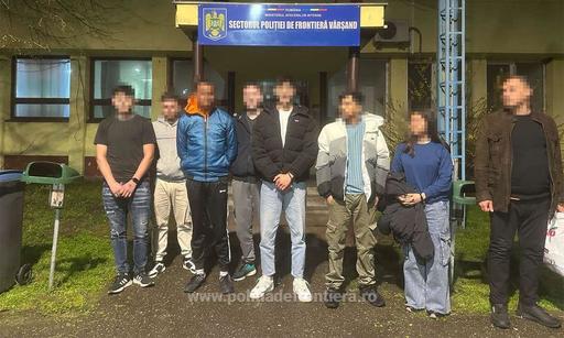 Poliţia de Frontieră: 22 de străini fără drept de a călători în spaţiul Schengen, depistaţi de poliţişti în urma unor controale aleatorii la Nădlac şi Vărşand. Migranţii sunt din Iran, Bangladesh, Siria şi Irak VIDEO
