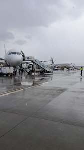 Oficialii Aeroportului Sibiu, despre vreme: Astăzi a fost ca pe Netflix - episod nou la fiecare oră