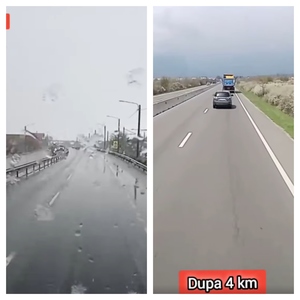 DRDP Craiova: Două anotimpuri în 4 kilometri / Recomandare pentru şoferi - VIDEO