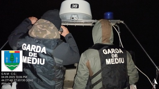 Garda Naţională de Mediu, controale pe Dunăre şi în Delta Dunării pentru combaterea pescuitului ilegal: O cantitate de 300 kg de peşte, eliberată înapoi în natură, peste 12.000 de metri de plase şi alte unelte ilegale, confiscate