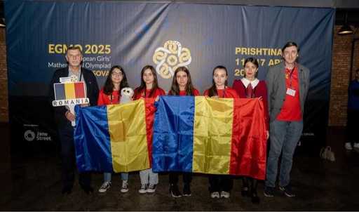 Lotul României,  format din patru eleve de la Liceul Teoretic Internaţional de Informatică Bucureşti, a obţinut 4 medalii la Olimpiada Europeană de Matematică pentru Fete 2025 - FOTO