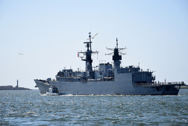 Fregata ”Regele Ferdinand” va face parte dintr-o grupare navală care va acţiona în Marea Mediterană pentru respectarea embargoului asupra armelor impus Libiei