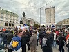 Miting pro-Europa la Iaşi - ”Fără frică, fără ură, vrem progres nu dictatură”, scandează participanţii

