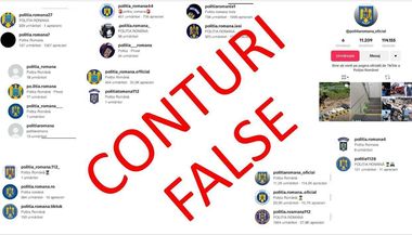MAI anunţă eliminarea a peste 160 de conturi TikTok care utilizau ilegal însemnele Poliţiei Române