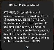 Creştere a salinităţii în apa râului Târnava Mică, după inundarea Salinei Praid/ CJSU Mureş a propus instituirea stării de alertă în mai multe localităţi/ Circa 39.000 de persoane, afectate/ Apa din reţeaua publică nu este potabilă