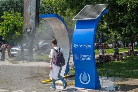 Primăria Capitalei amplasează şase instalaţii moderne de răcorire în zonele aglomerate ale oraşului