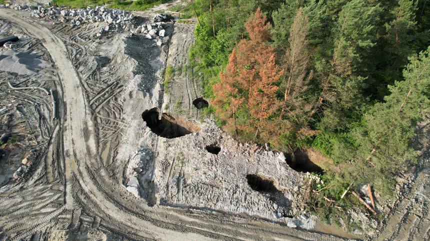 Director de la Salrom: Inundaţiile din 2022 de la Salina Praid au apărut din cauza faptului că albia râului nu a fost decolmatată şi anumiţi copaci au fost doborâţi de către castori şi au făcut un blocaj pe apă