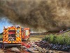 Autorităţile din Dâmboviţa propun declararea stării de alertă, în urma unui amplu incendiu care a cuprins groapa de gunoi de la Aninoasa. Focul arde de aproape 20 de ore