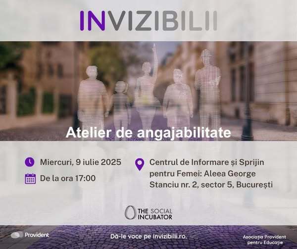 Primarul interimar al Capitalei anunţă proiectul INVIZIBILII, pentru mame singure, femei peste 55 de ani rămase fără loc de muncă, persoane care muncesc fără acte: Trebuie să-i ajutăm să fie văzuţi!