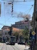 UPDATE - Incendiu la subsolul Maternităţii ”Cuza Vodă” din Iaşi/ A fost activat Planul Roşu de Intervenţie/ 274 de pacienţi şi angajaţi, evacuaţi/ Ministrul Sănătăţii şi şeful DSU se deplasează acolo/ Precizările prefectului - FOTO, VIDEO