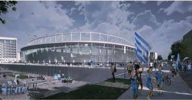 Primarul Constanţei Vergil Chiţac: Din septembrie trebuie să înceapă lucrările efective de construire a stadionului / Primăria va plăti contribuţia proprie, de 65 de milioane de lei, pentru a nu exista riscul amânării lucrărilor