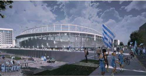 Primarul Constanţei Vergil Chiţac: Din septembrie trebuie să înceapă lucrările efective de construire a stadionului / Primăria va plăti contribuţia proprie, de 65 de milioane de lei, pentru a nu exista riscul amânării lucrărilor 
