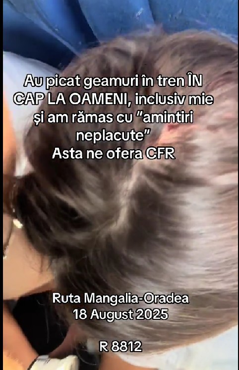 CFR Călători anunţă verificări după ce mai mulţi pasageri ai unui tren care circula pe ruta Mangalia-Oradea au fost răniţi de un geam