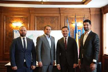 Ministrul Transporturilor, discuţii cu primarul general Stelian Bujduveanu şi primarul Sectorului 1, George Tuţă, despre reconfigurarea Gării de Nord / Soluţia finală, selectată printr-un concurs internaţional de soluţii