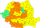 ANM: Furtuni şi ploi torenţiale în Caraş-Severin, Hunedoara, Cluj, Mureş, Bistriţa-Năsăud, Maramureş, Covasna şi la munte/ Vijelii puternice în Mehedinţi, Dolj, Olt, Teleorman şi Giurgiu/ Caniculă în zone din Muntenia, Moldova şi Dobrogea